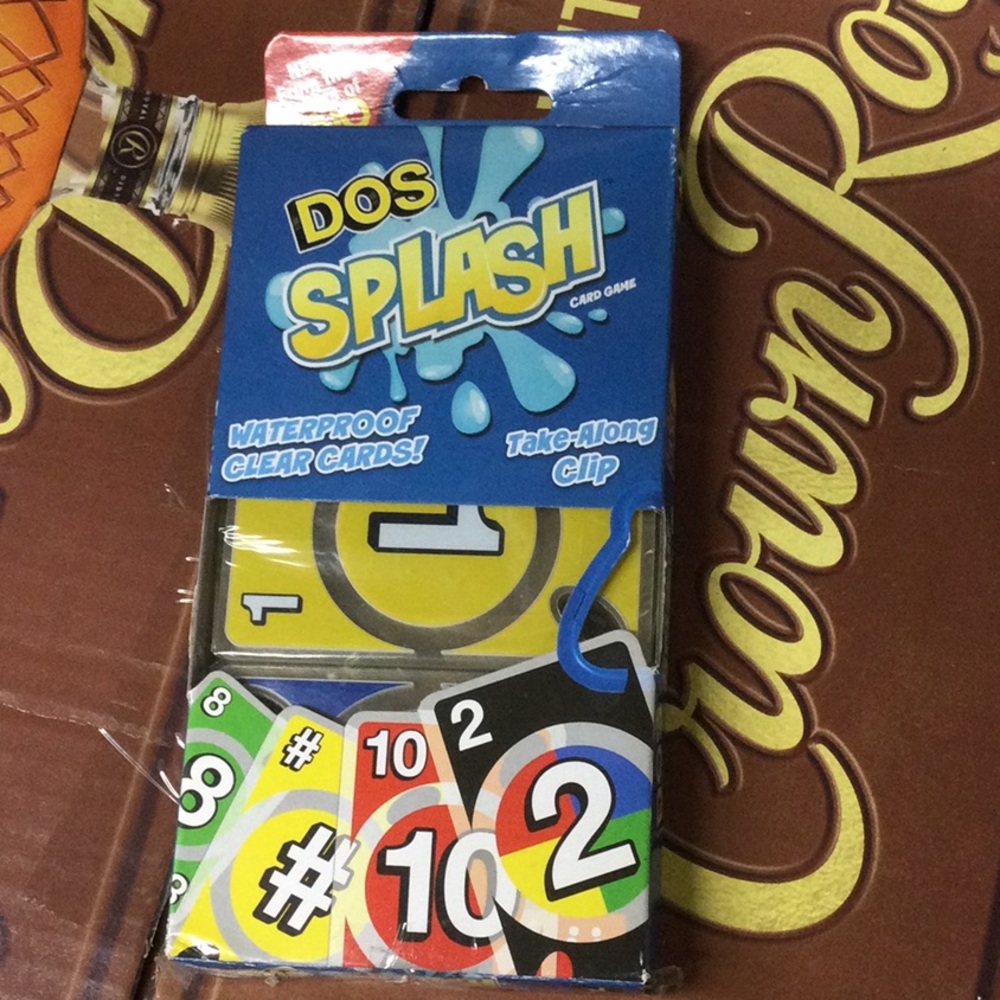 New UNO Waterproof Clear Cards